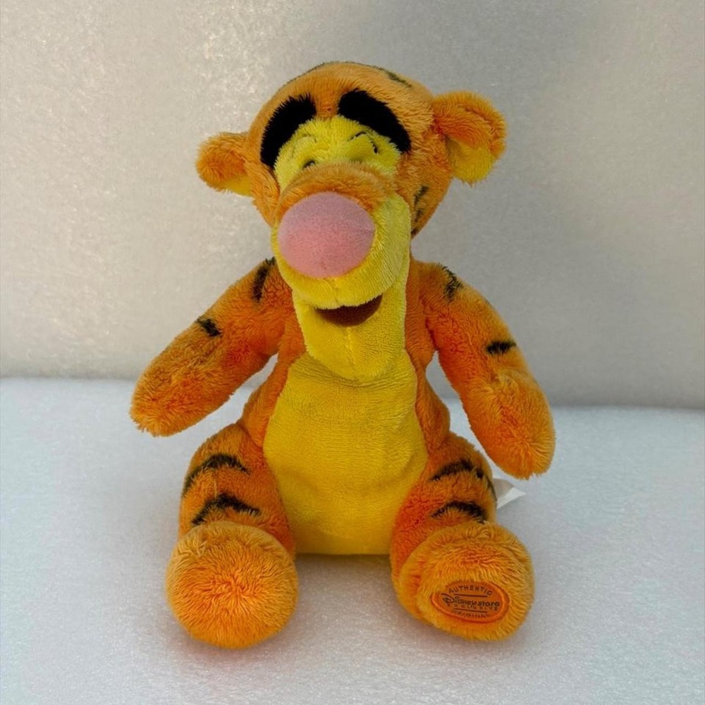 Vintage Disney Store Authentic Exclusive Tigger Plush Mini Bean Bag Winnie Pooh